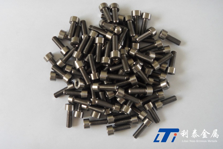 鈦內六角螺栓、鈦螺母、標準件、鈦螺絲 